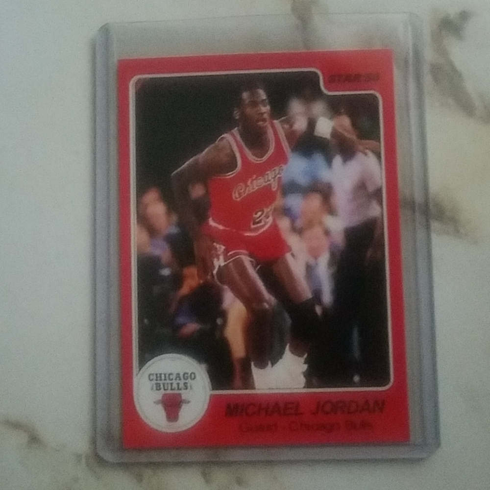 Michael jordan basketball card